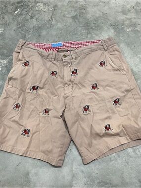 Pennington & Bailes University of Georgia Bulldogs Embroidered Shorts Sz 38